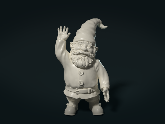 Garden Gnome 3D Print 204218