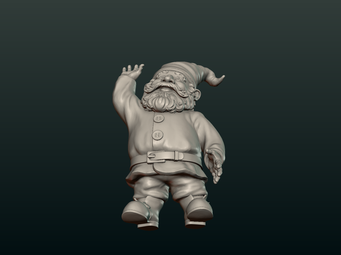 Garden Gnome 3D Print 204221