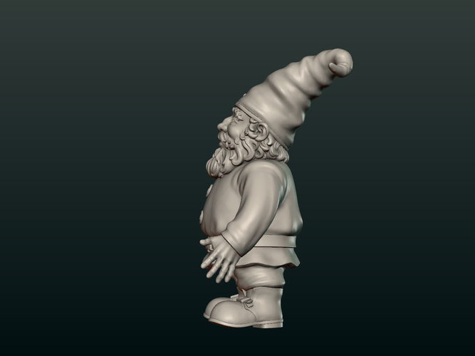 Garden Gnome 3D Print 204222