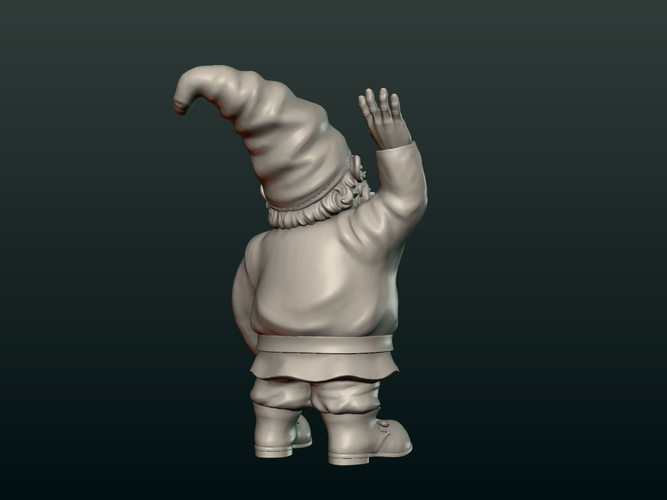 Garden Gnome 3D Print 204223