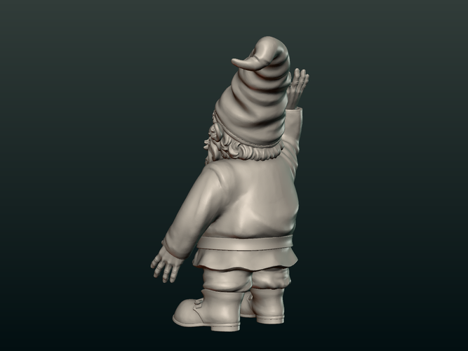 Garden Gnome 3D Print 204225