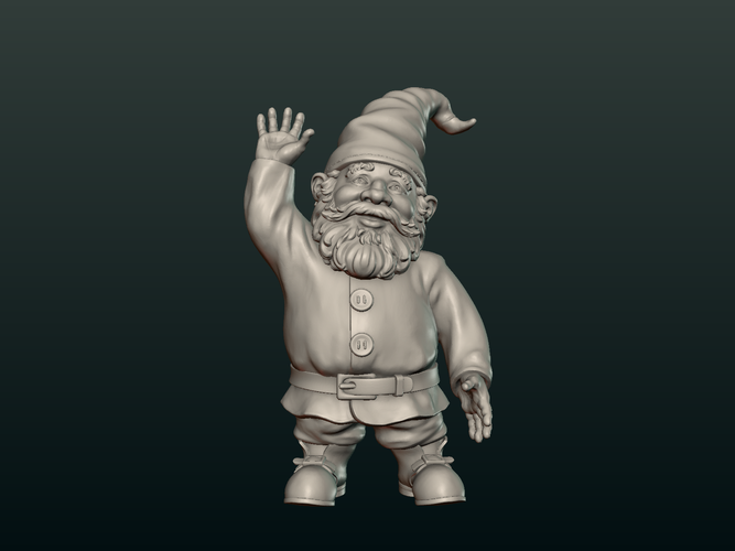 Garden Gnome 3D Print 204227