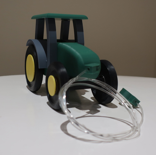 Kids pull tractor 3D Print 204311