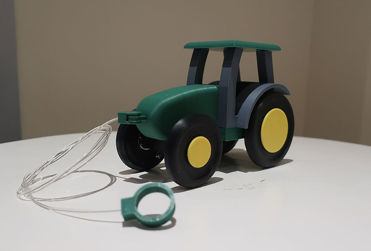Kids pull tractor 3D Print 204312