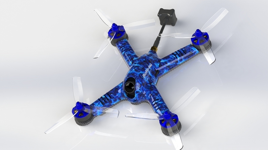 Diablo FPV 5inch 3D Print 204358