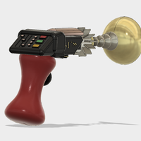 Small Ray Gun 3D Printing 204366