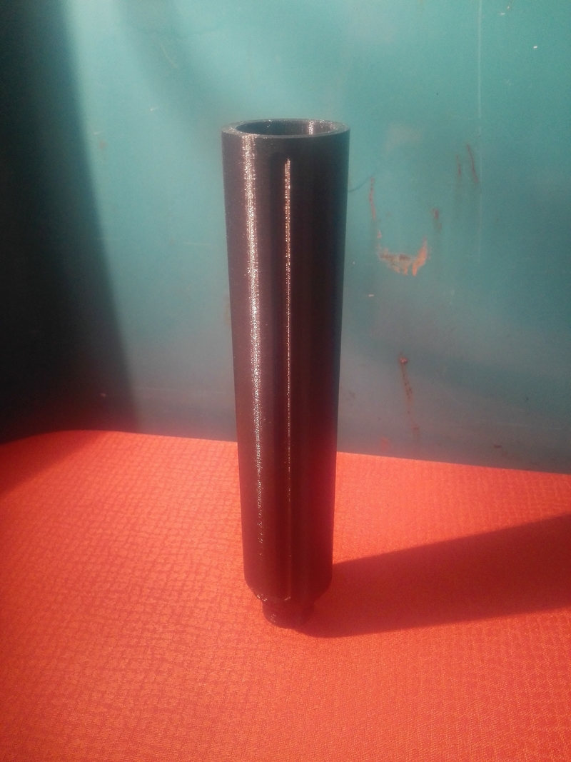 Airsoft SVD Silencer With Integrated Adapter