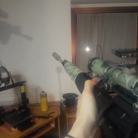 Airsoft SVD Silencer With Integrated Adapter - Thumbnail 6