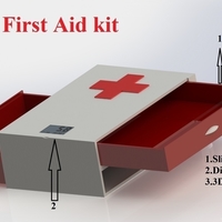 Small First aid kit 3D Printing 204435