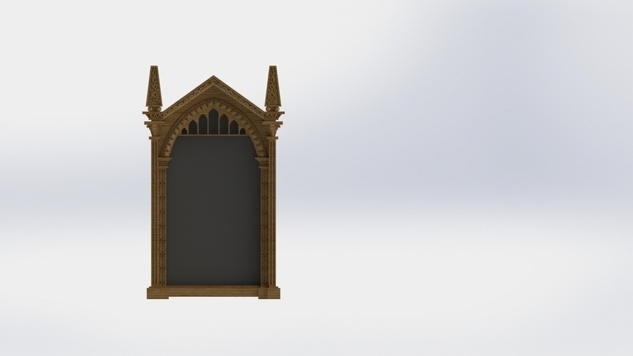 3D printable HARRY POTTER MIRROR OF ERISED • made with Ender 3 S1 Pro・Cults