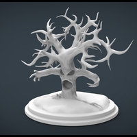 Small Evil Tree 3D Printing 20446