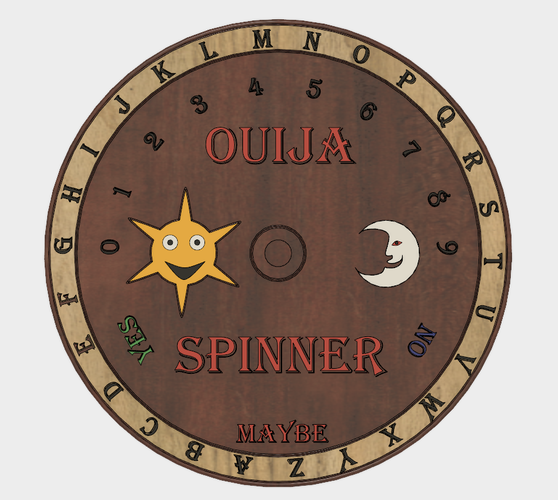Ouija Spinner 3D Print 204494
