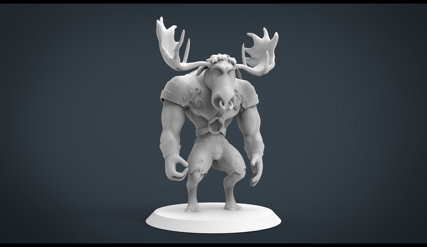 Moose 3D Print 20451