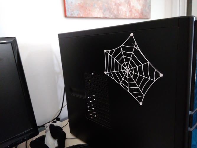 flexible spider web 3D Print 204545