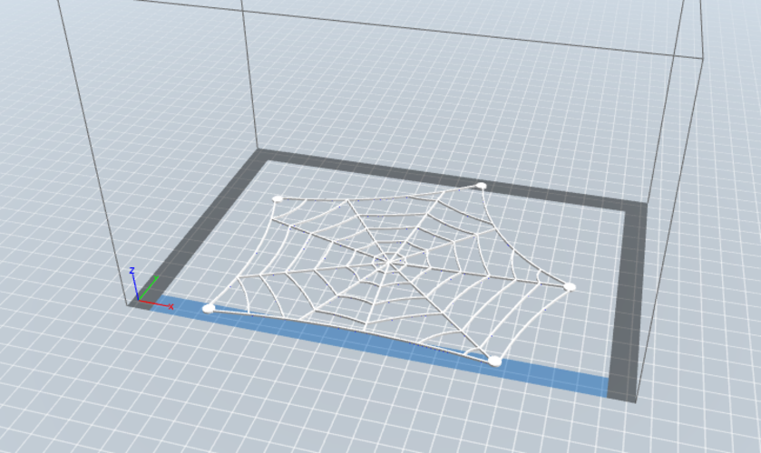 flexible spider web 3D Print 204547