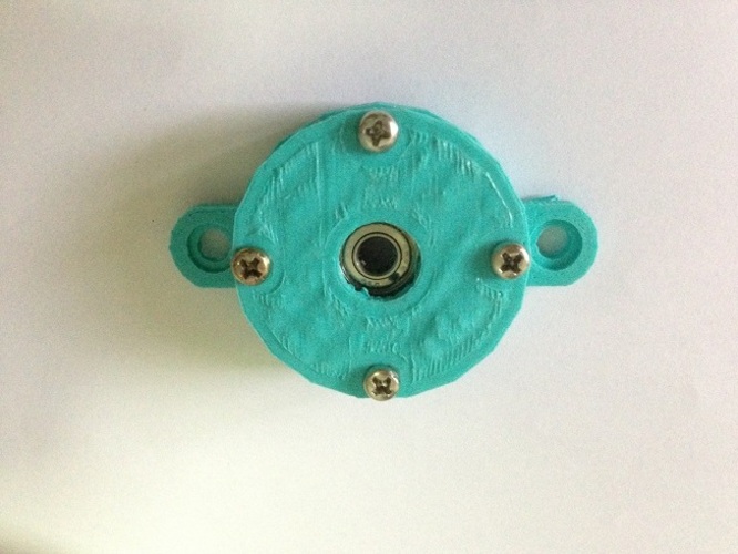 1.6cm diameter gear bearing holder  3D Print 20458