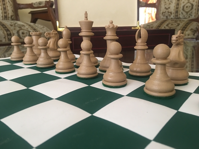 Weighted Tournament Chess Game Set