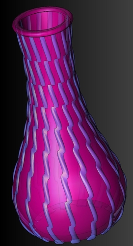 Vase #410 + #411 + #412 + #413 3D Print 204605
