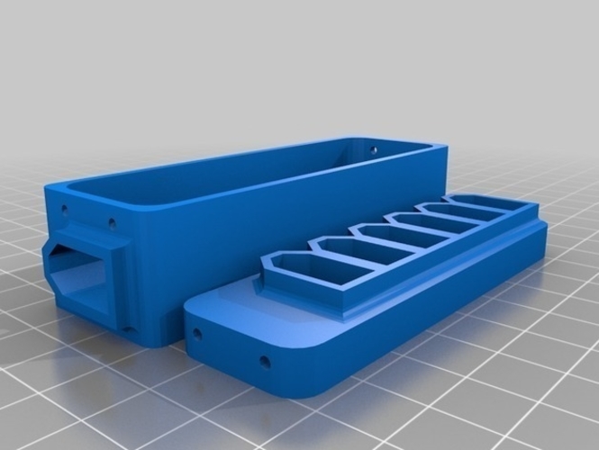 ISDT Discharger parallel board with 6 XT60 Ports 3D Print 204696