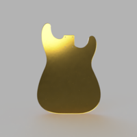 Stratocaster Body Template - Thumbnail 2