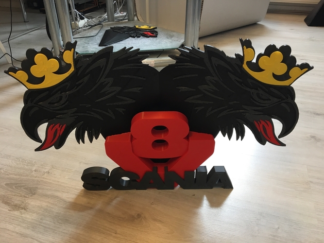 scania logo 3D Print 204760