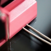 Modern Iphone and Apple Watch Dock 3D print model - Thumbnail 1