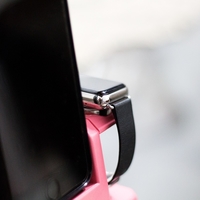 Modern Iphone and Apple Watch Dock 3D print model - Thumbnail 2