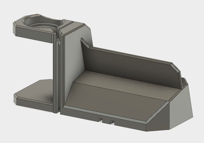 Modern Iphone and Apple Watch Dock 3D print model 3D Print 204786