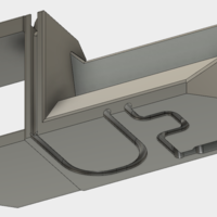 Modern Iphone and Apple Watch Dock 3D print model - Thumbnail 9