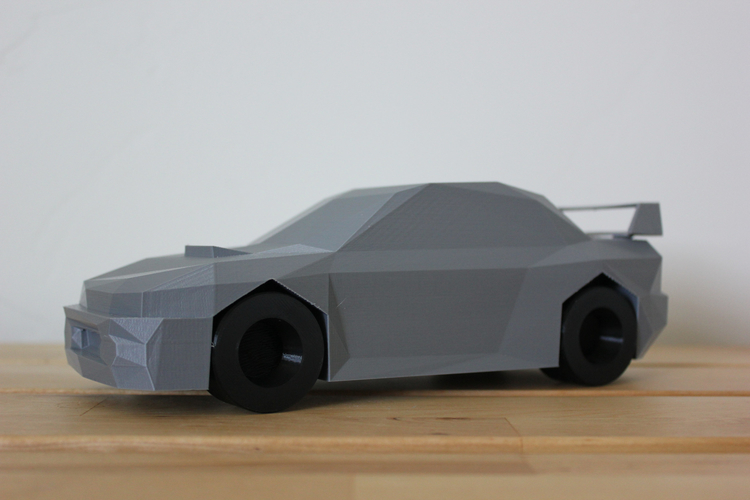 Low Poly Subaru Impreza 22b STi 3D Print 204806