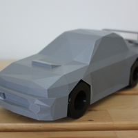 Low Poly Subaru Impreza 22b STi - Thumbnail 4