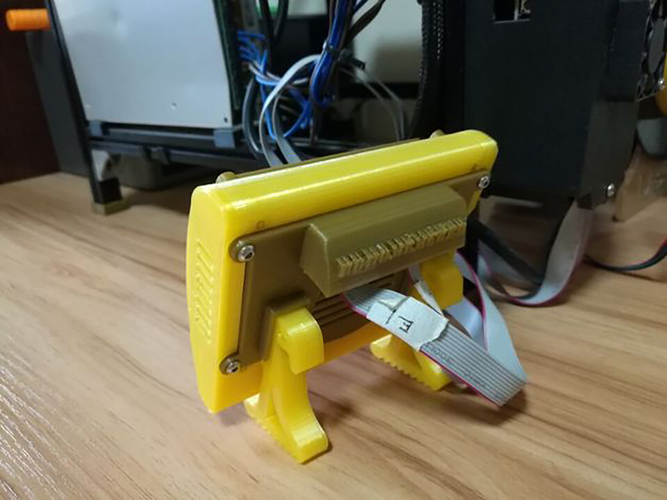 12864 LCD case -BD Homemaker 3D Print 204918