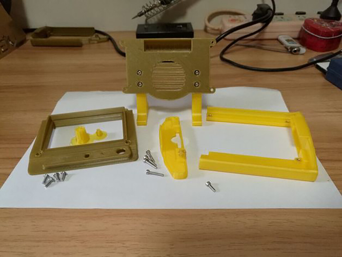 12864 LCD case -BD Homemaker 3D Print 204921