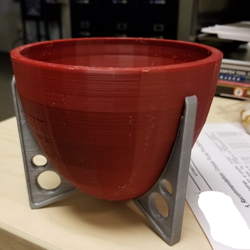 Fallout 4 Planter (Dual Extrusion) 3D Print 204928