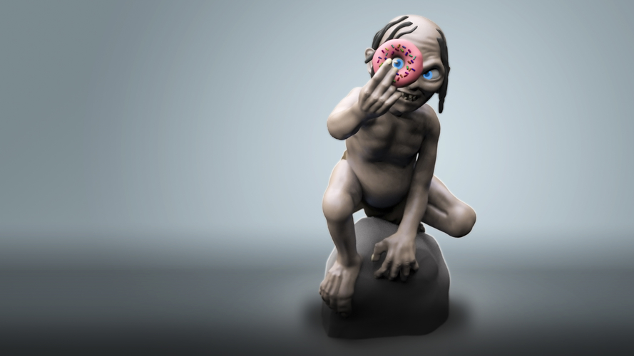 Chubby Gollum 3D Print 204982