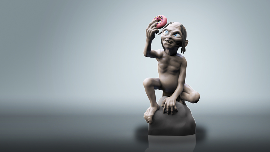 Chubby Gollum 3D Print 204983