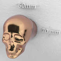 Skull knob big - Thumbnail 2