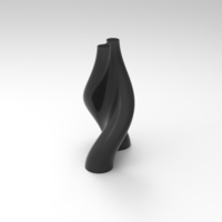 Small Decorative Vase FlowFlower  3D Printing 205002