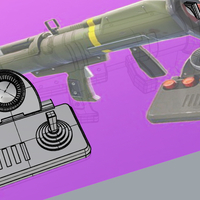 FORTNITE GUIDED MISSILE LAUNCHER for cosplay - Thumbnail 5