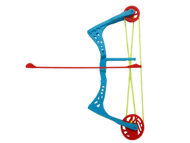 3D Printed Mini Compound Bow And Arrow By Custom 3D Printing Pinshape