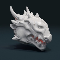 Demon Dragon Head - Thumbnail 1