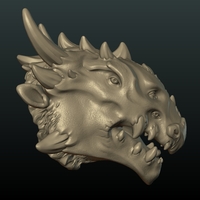 Demon Dragon Head - Thumbnail 3