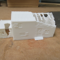 Small Ruined Mediterranean style House 3D Printing 205076