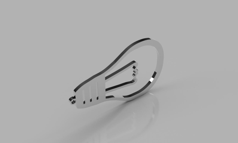 Bulb Earrings 3D Print 205085
