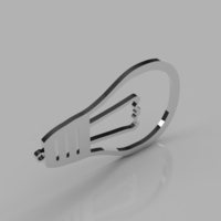 Small Bulb Earrings 3D Printing 205085