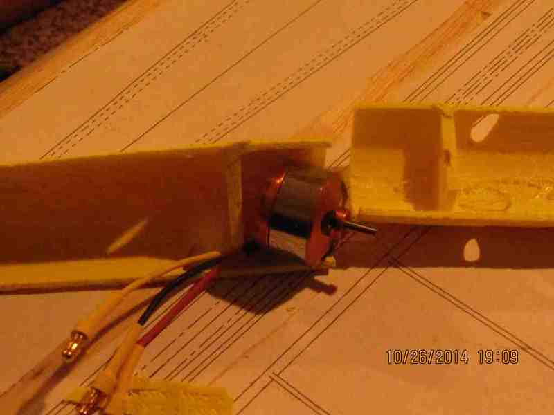 BL 2208/17 motor mount