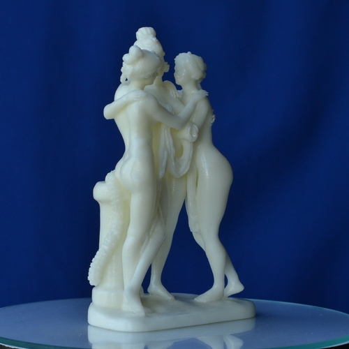 The Three Graces at the Hermitage Museum, Russia (remix) 3D Print 205405
