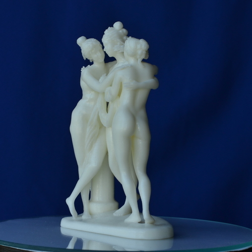 The Three Graces at the Hermitage Museum, Russia (remix) 3D Print 205407