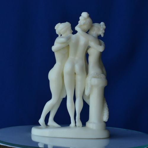 The Three Graces at the Hermitage Museum, Russia (remix) 3D Print 205408