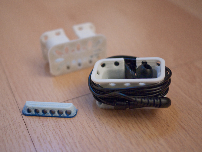 Various Headphone Spools 3D Print 205427